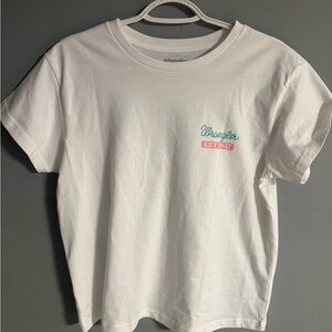 Wrangler Classic White Tee